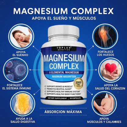 Magnesio Complex™ 8 en 1 – Equilibrio Corporal Completo