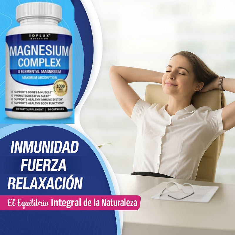 Magnesio Complex™ 8 en 1 – Equilibrio Corporal Completo